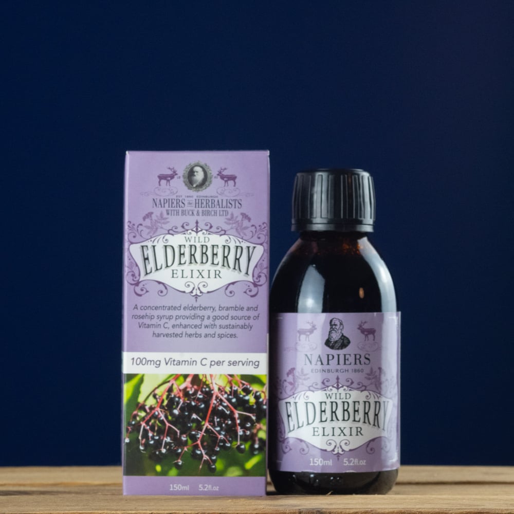 Wild Elderberry Elixir by Napiers