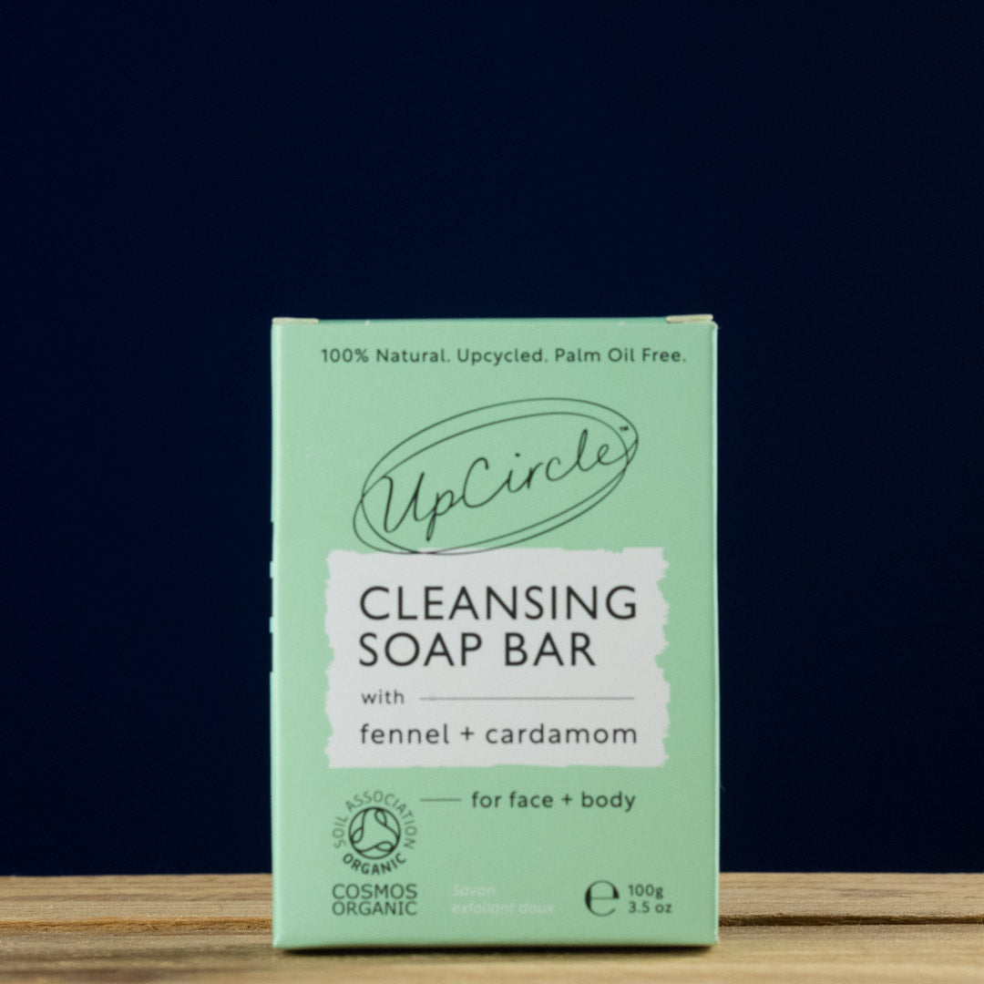 Natural Cleansing Soap Bar with Fennel & Cardamom