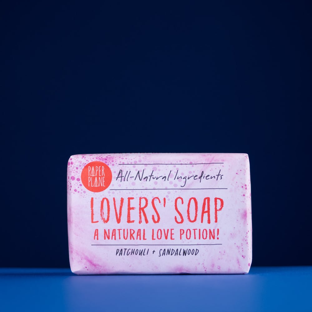 Lover's Soap - 100% Natural Soap Bar by Paper Plane