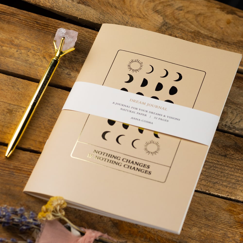Moon Phase Dream Journal by Anna Cosma