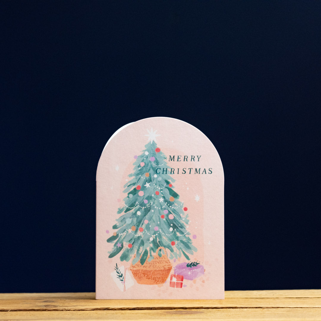 Merry Christmas ~ Tree Christmas Card by Sister Paper Co.