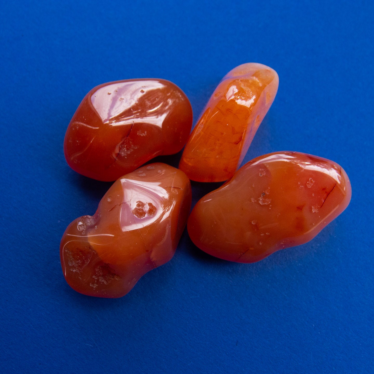 Carnelian Crystal Tumblestone