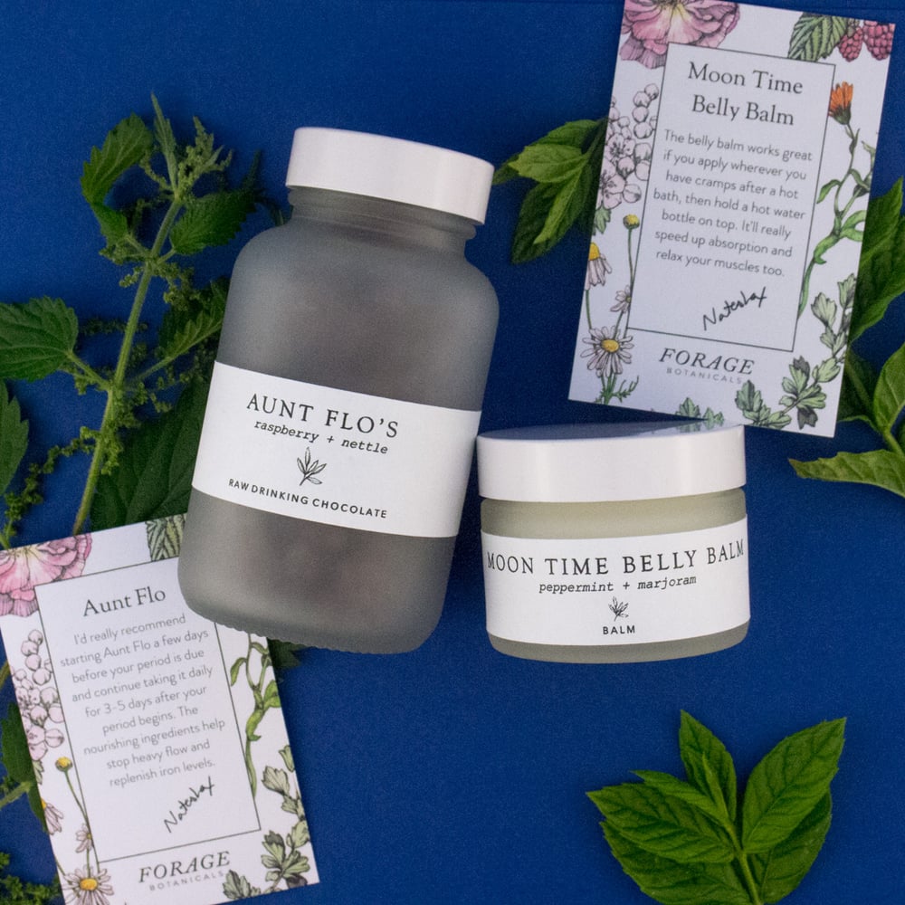 Forage Botanicals Moon Time Set