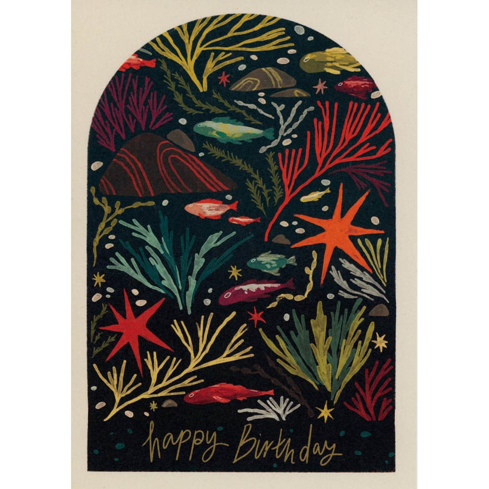 Under the Sea Birthday Greeting Card by Lione & Sheikh