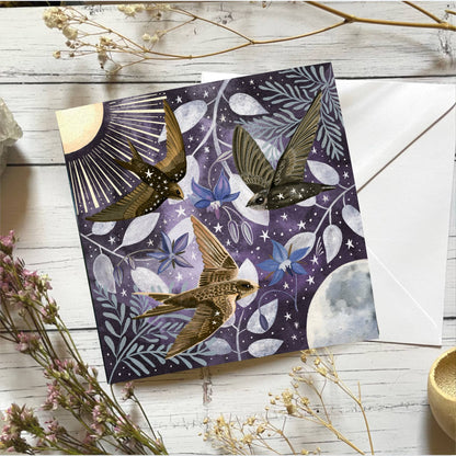 Celestial swifts - star birds