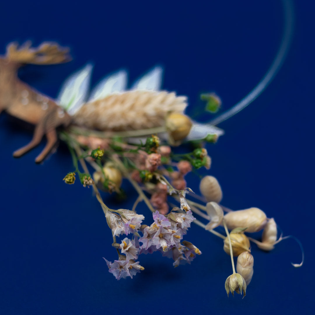 Stag Wreath by Lily Faith