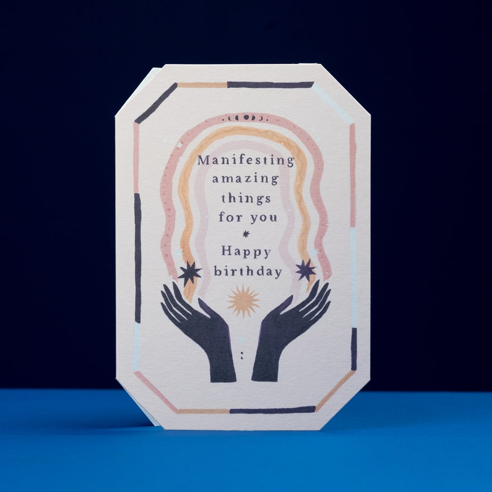 Manifesting Amazing Things for You - Birthday Card by Sister Paper Co.