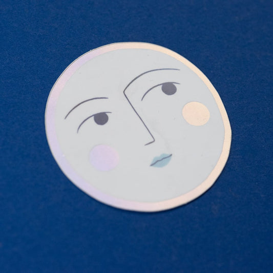 Luna Sticker by Lisa Junius