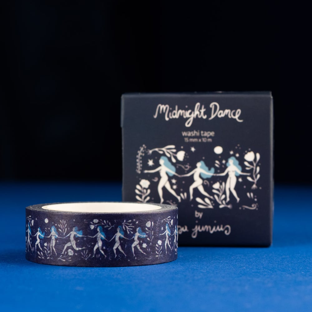 Midnight Dance Washi Tape by Lisa Junius