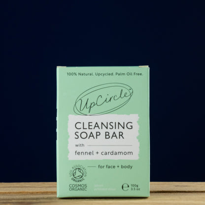 Natural Cleansing Soap Bar with Fennel & Cardamom