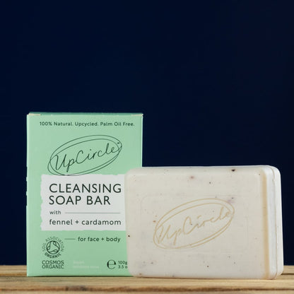 Natural Cleansing Soap Bar with Fennel & Cardamom
