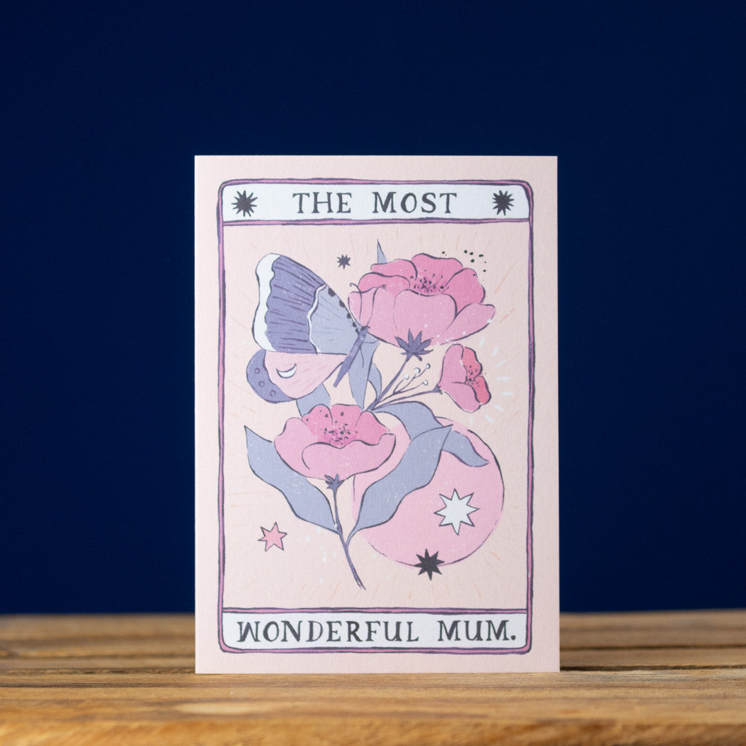 Mother's Day Card - The Most Wonderful Mum by Sister Paper Co.