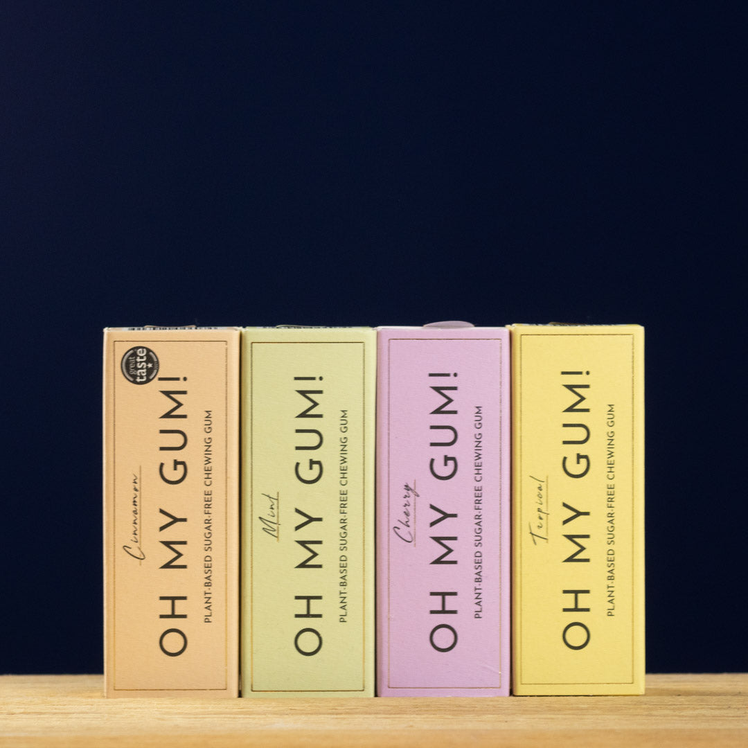 Sugar-Free, Aspartame-Free Chewing Gum by Oh My Gum!