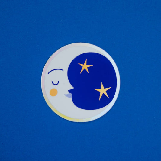 Crescent Moon Sticker