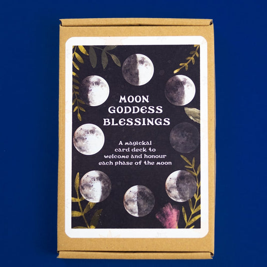 Moon Goddess Blessings Oracle Card Deck by A Spellbound Story