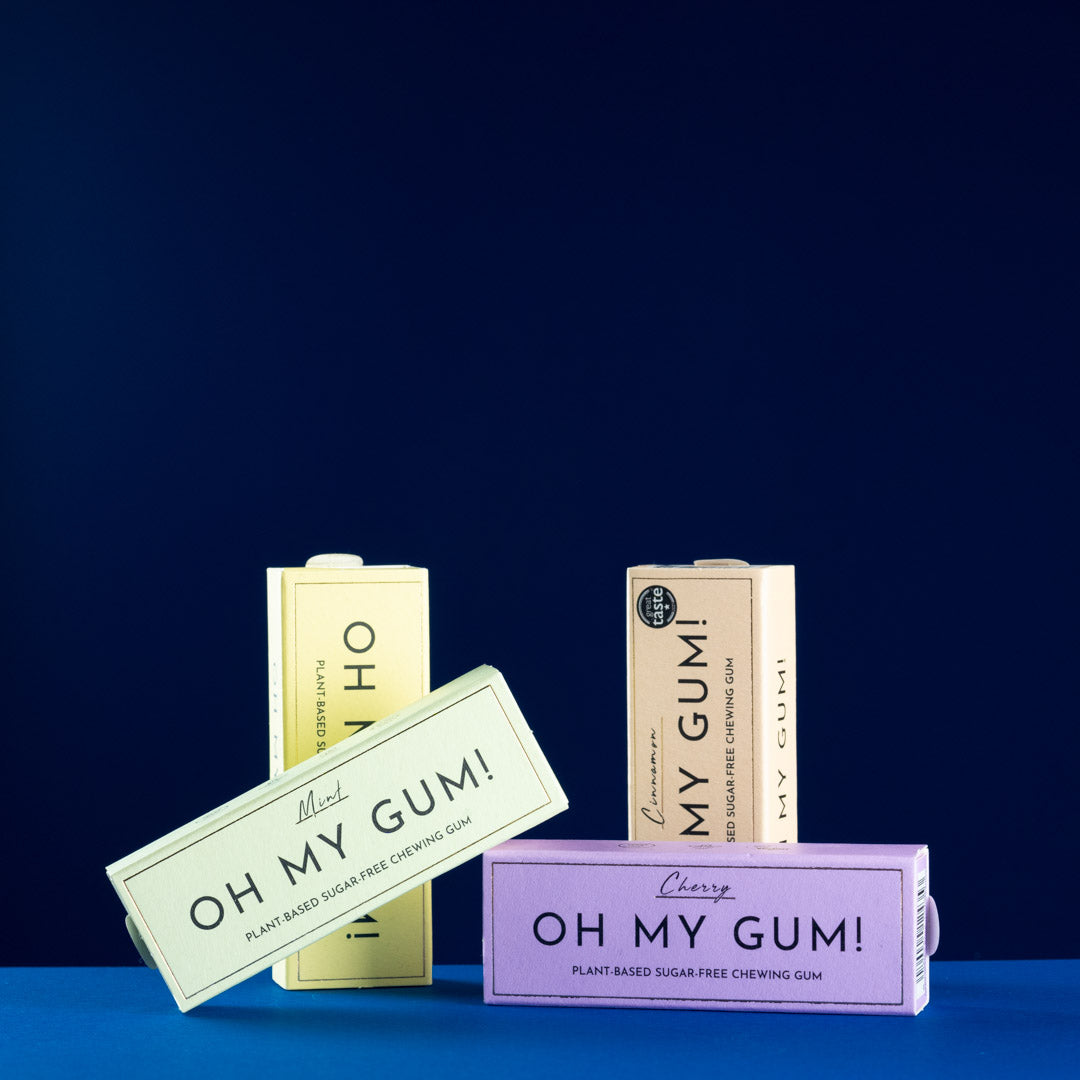 Sugar-Free, Aspartame-Free Chewing Gum by Oh My Gum!