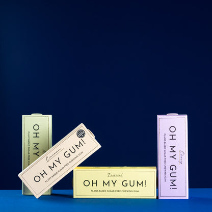 Sugar-Free, Aspartame-Free Chewing Gum by Oh My Gum!
