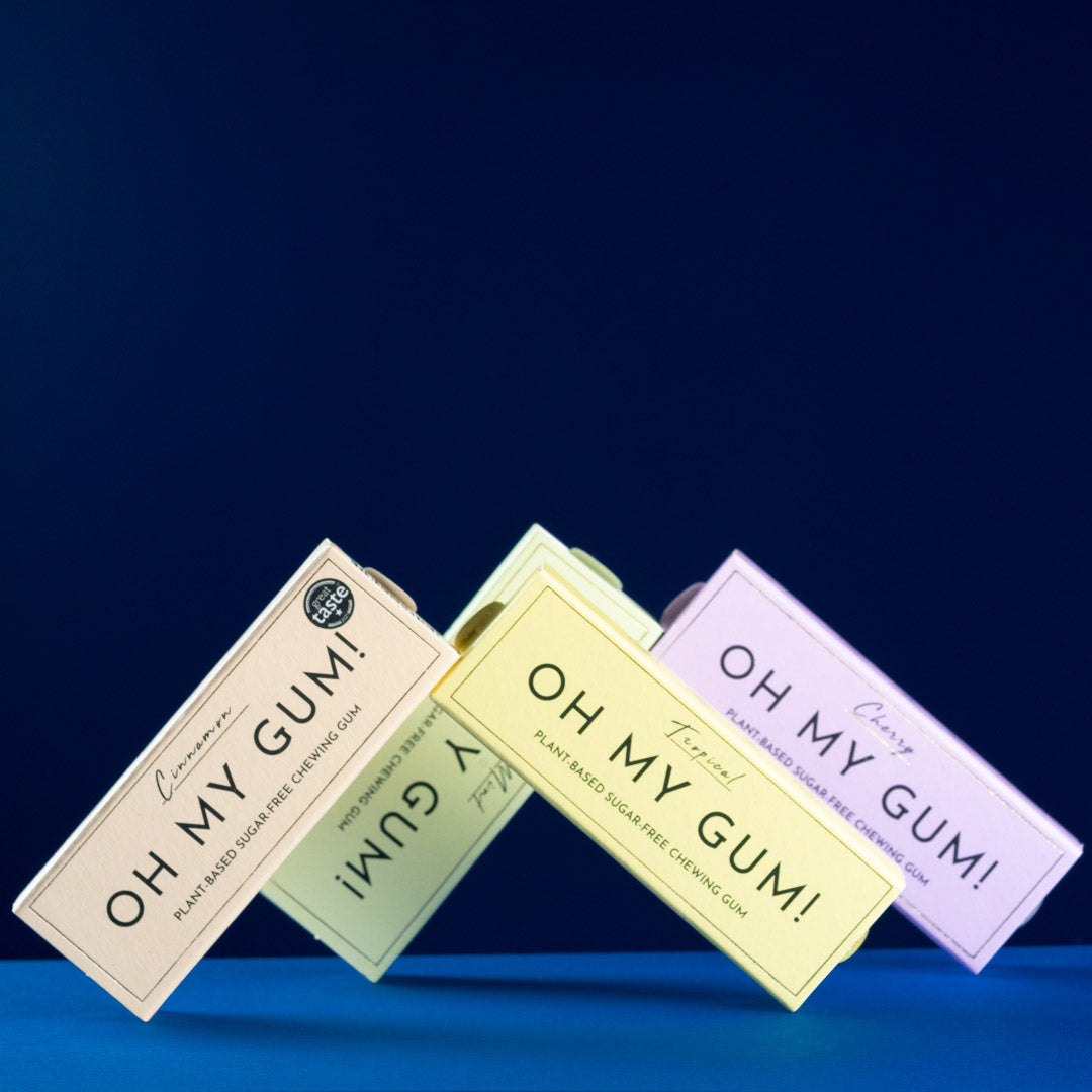 Sugar-Free, Aspartame-Free Chewing Gum by Oh My Gum!