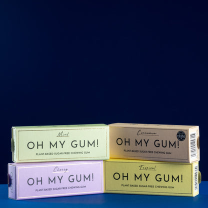 Sugar-Free, Aspartame-Free Chewing Gum by Oh My Gum!