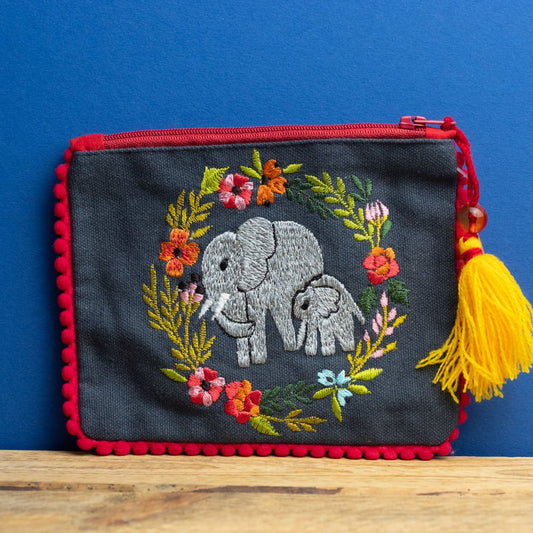 Embroidered Purse by Namaste