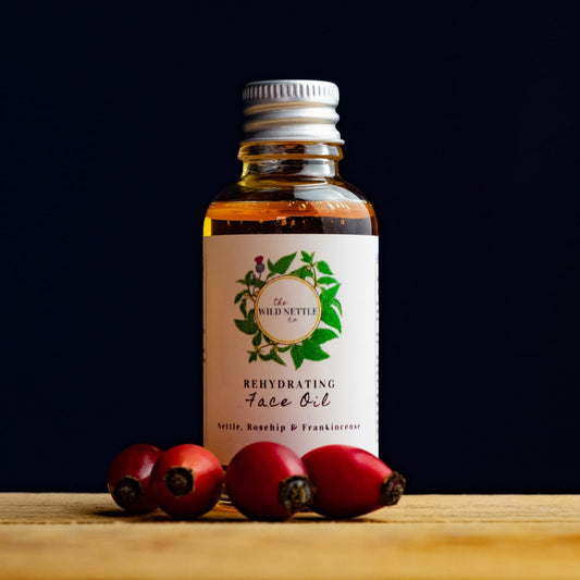 Rosehip Face Oil with Nettle & Frankincense by The Wild Nettle Co.