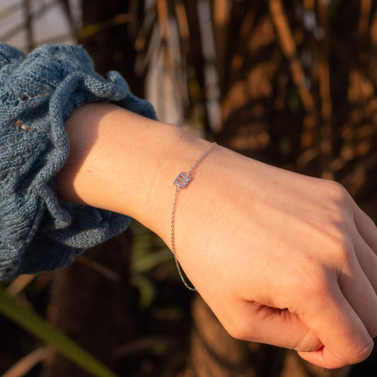 Lucky Number 111 Bracelet - Sterling Silver