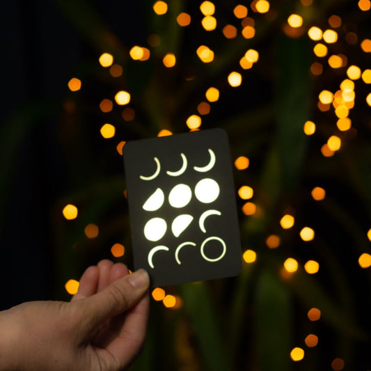 2026 Gold Foil Lunar Calendar by Maria Rikteryte
