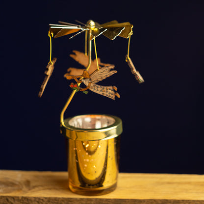 Angel Candle Carousel by Lily Faith