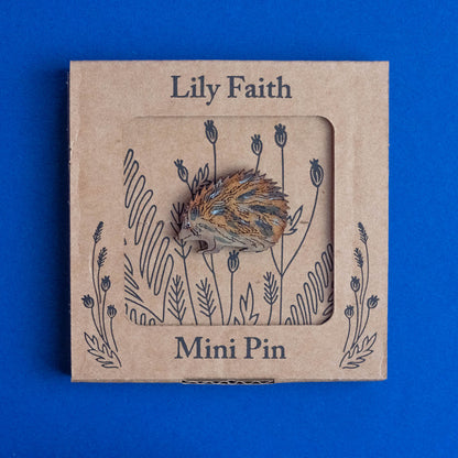 Wooden Animal Brooches by Lily Faith