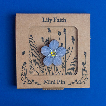 Wooden Animal Brooches by Lily Faith