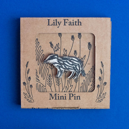 Wooden Animal Brooches by Lily Faith