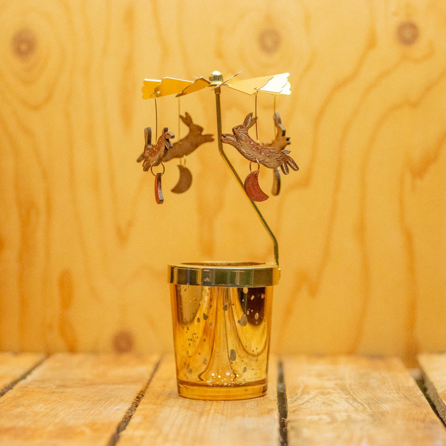 Hare Candle Carousel by Lily Faith