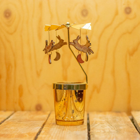 Hare Candle Carousel by Lily Faith