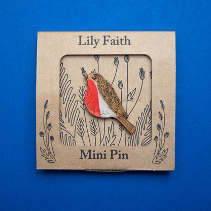 Wooden Animal Brooches by Lily Faith