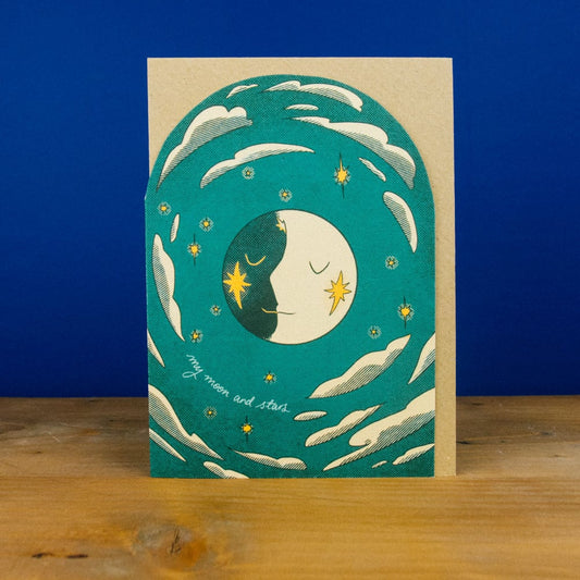 "My Moon & Stars" Arch Top Card by Lione & Sheikh