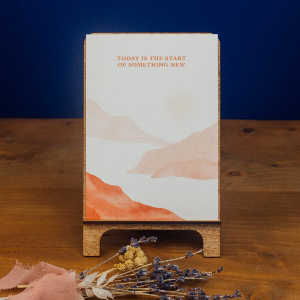 The Start of Something New Postcard by Anna Cosma