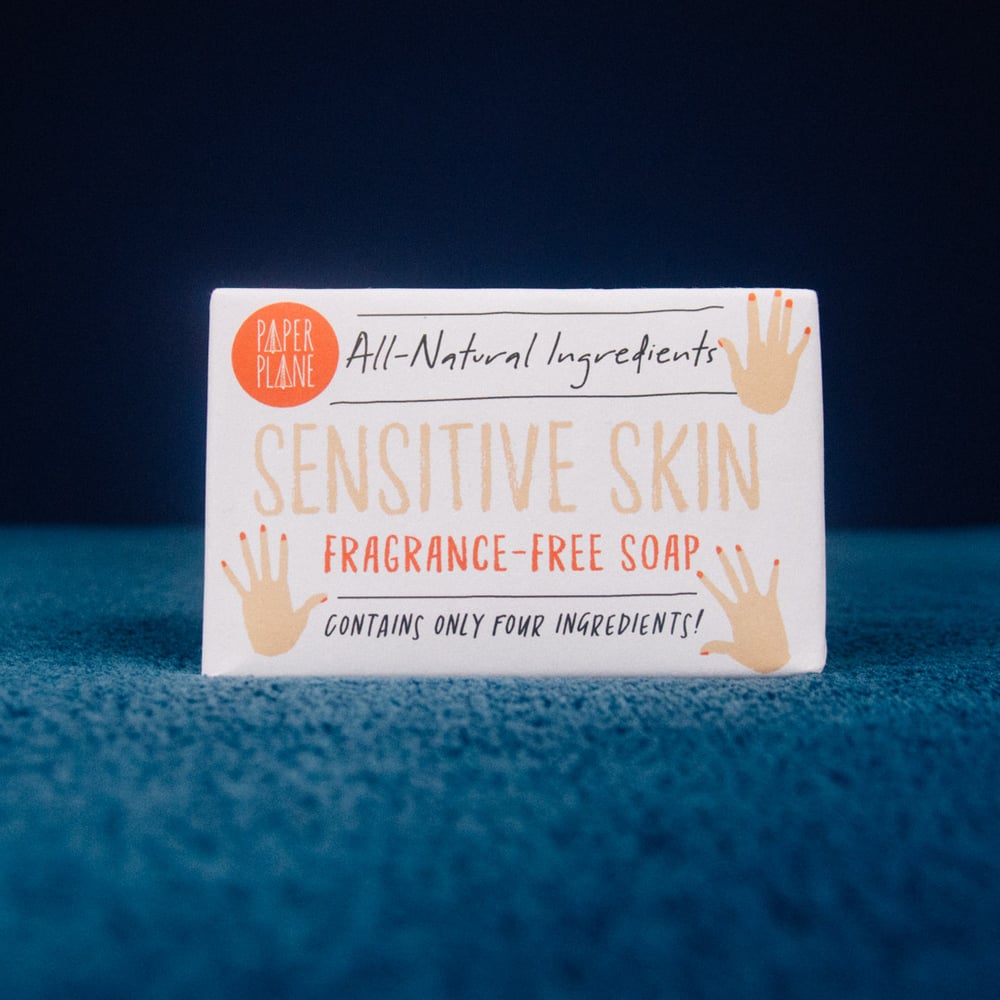 Sensitive Skin Soap - 100% Natural by Paper Plane