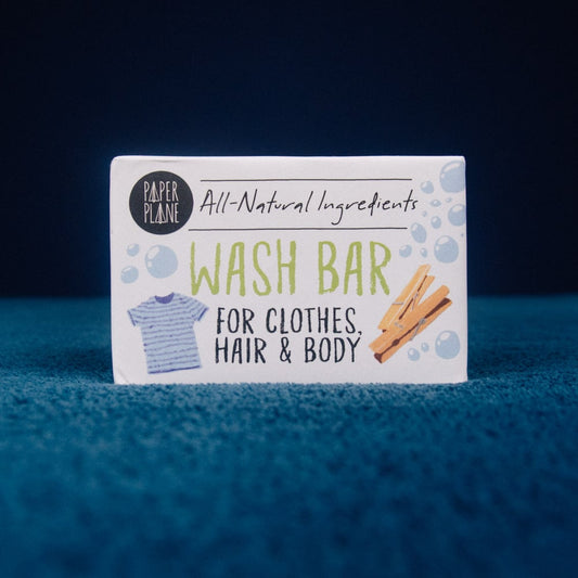 Wash Bar - 100% Natural Multi-Purpose Bar by Paper Plane