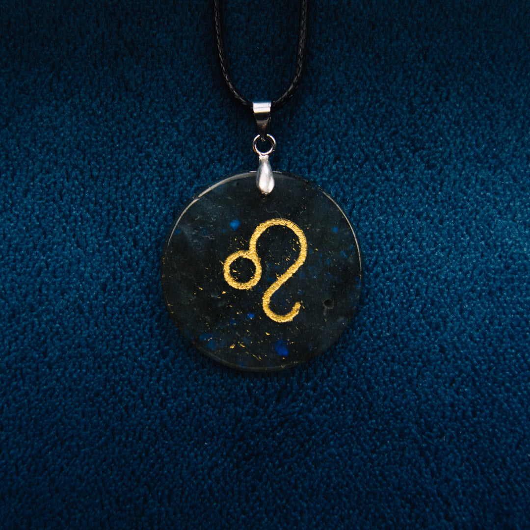 Zodiac Necklaces - Crystal Coin Pendants