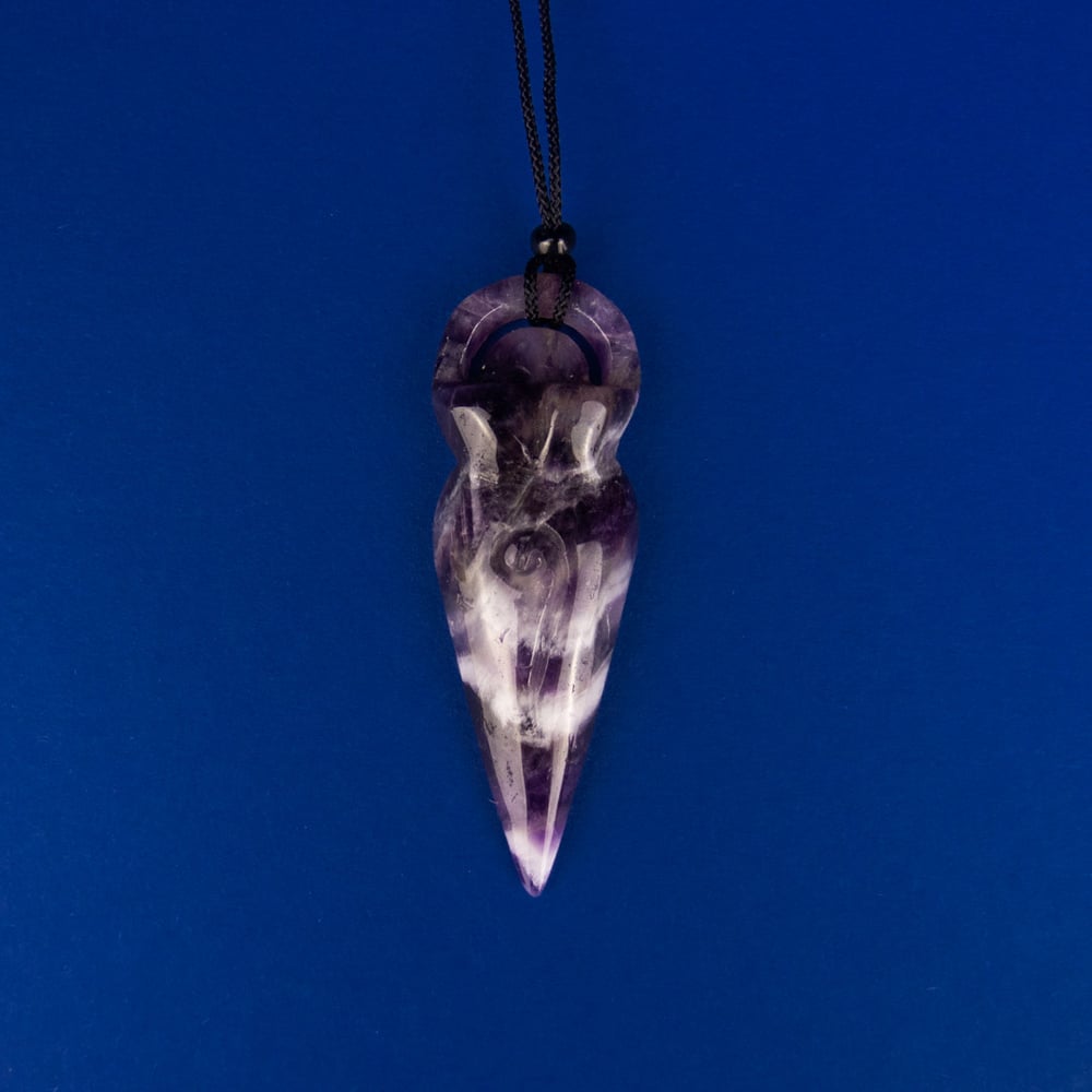 Amethyst Earth Goddess Necklace