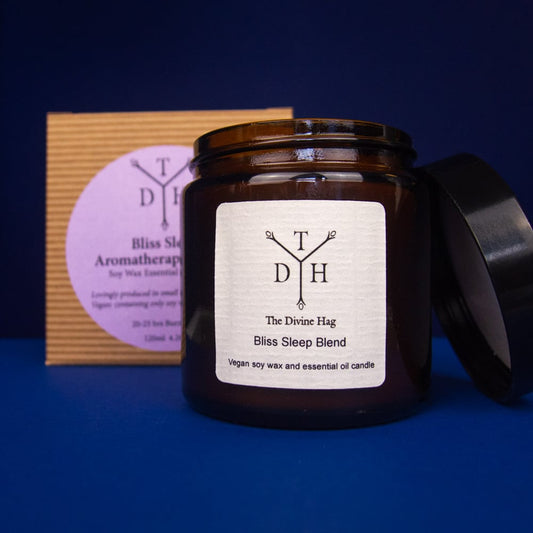 Bliss Sleep Aromatherapy Candle by The Divine Hag