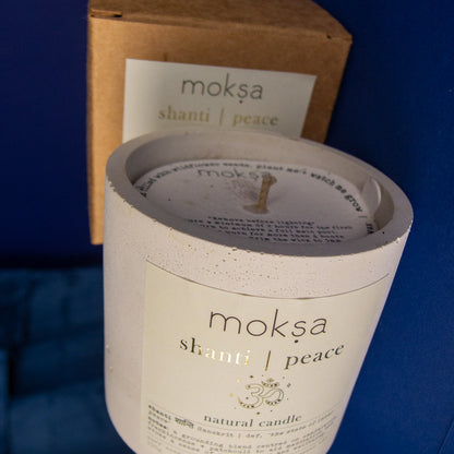 Shanti Peace Candle by Moksa
