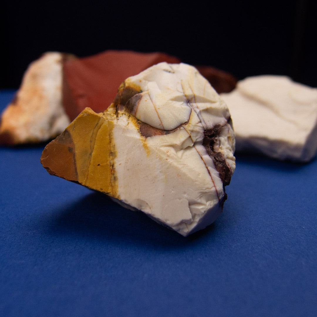 Mookaite Jasper Rough Cut Crystal