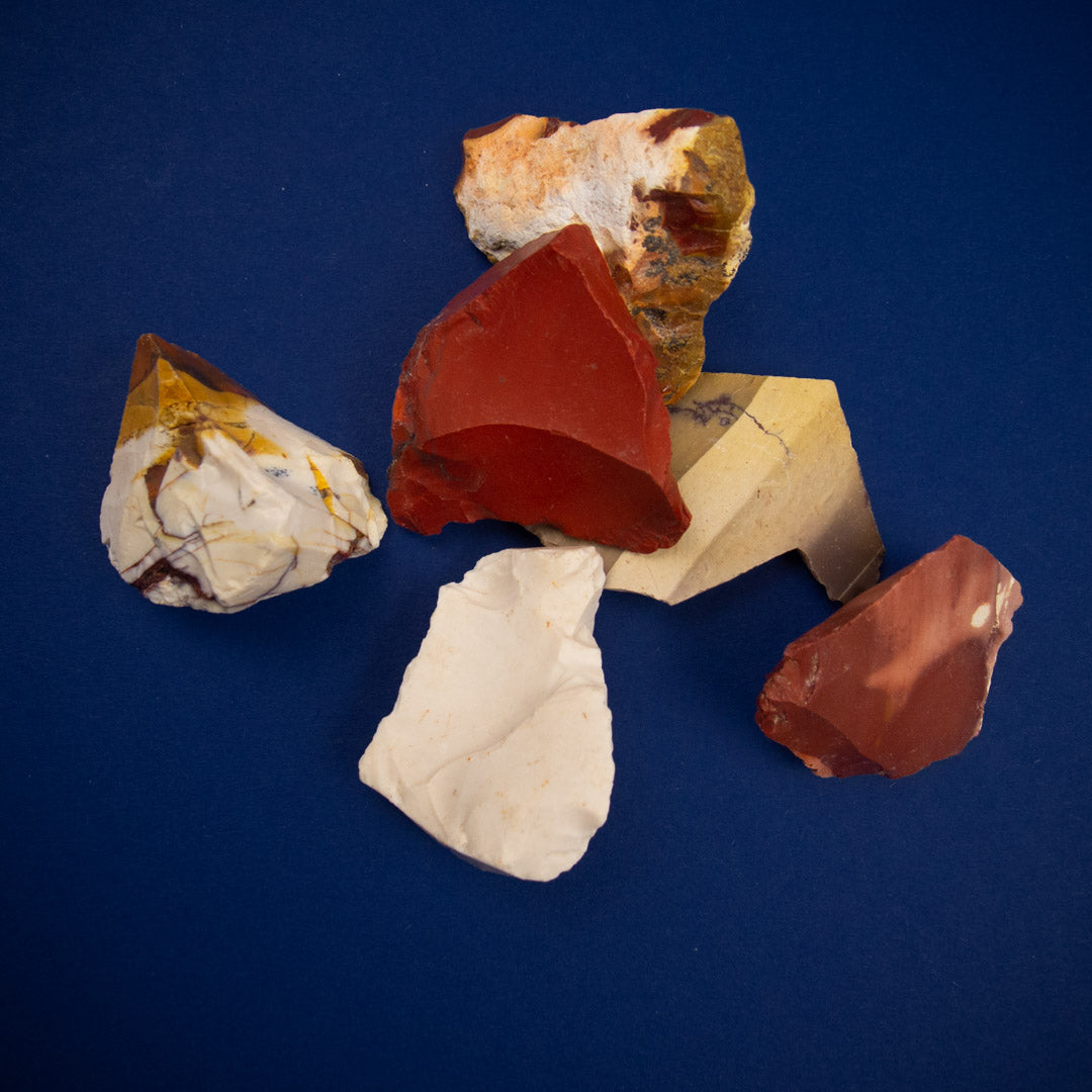 Mookaite Jasper Rough Cut Crystal