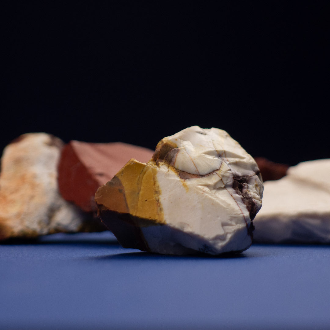 Mookaite Jasper Rough Cut Crystal