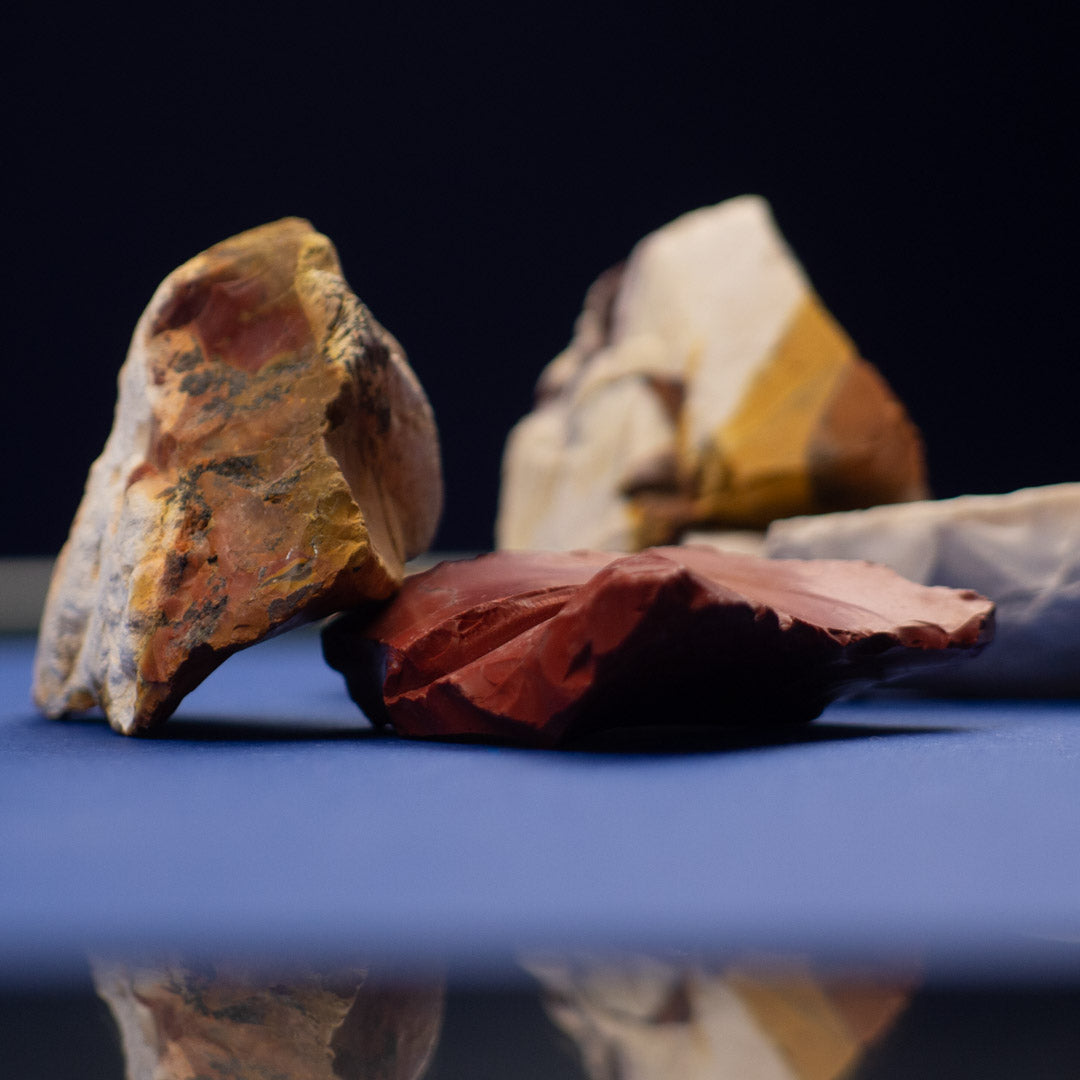 Mookaite Jasper Rough Cut Crystal