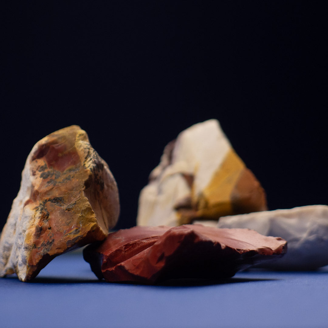 Mookaite Jasper Rough Cut Crystal