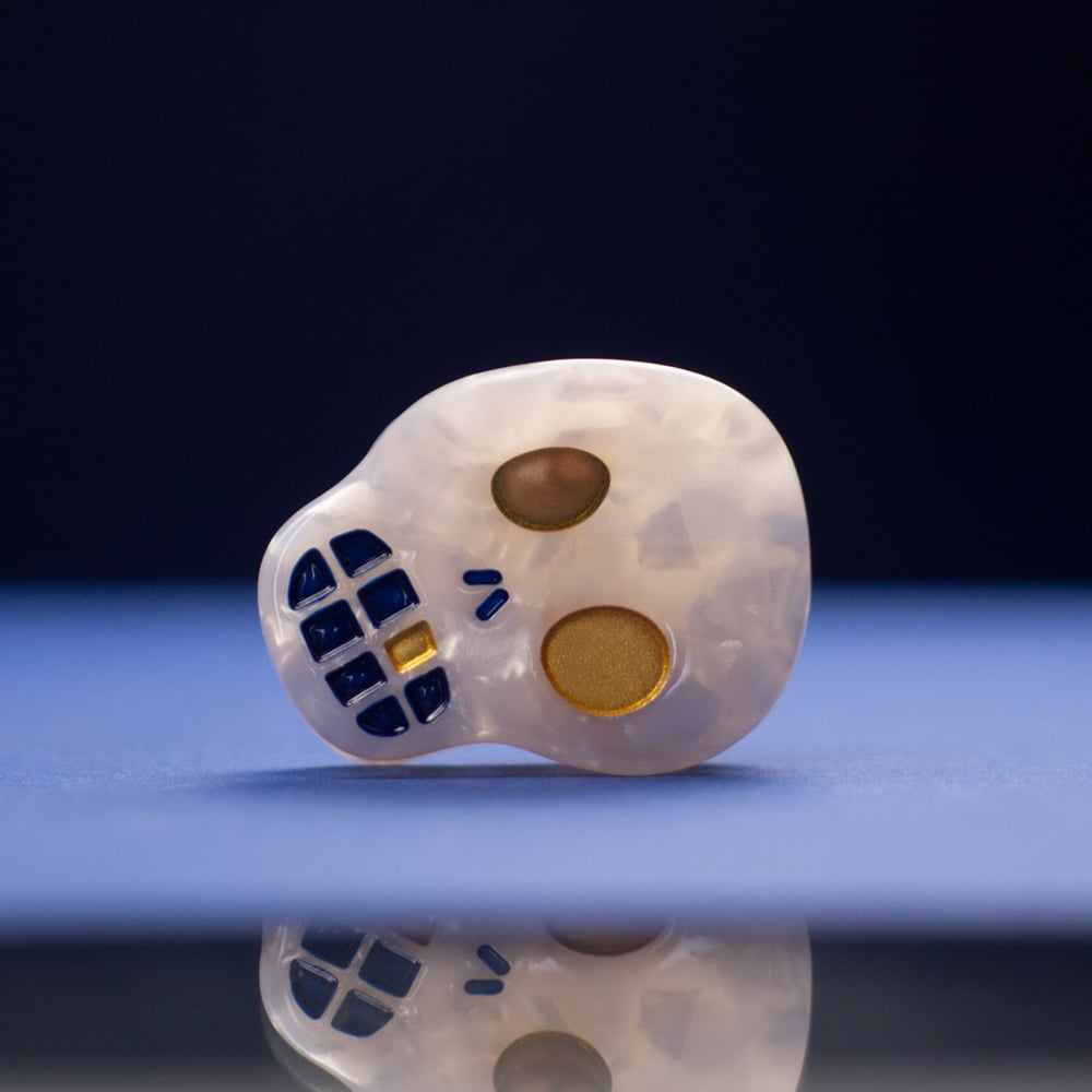 Skull Hair Clip by Lisa Junius