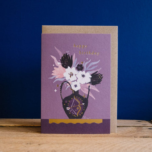 Sagittarius Zodiac Card by Sister Paper Co.