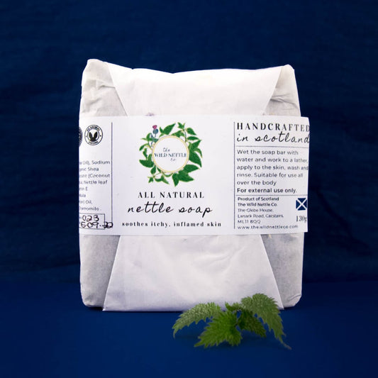 Nettle Soap Bar for Eczema Relief by The Wild Nettle Co.